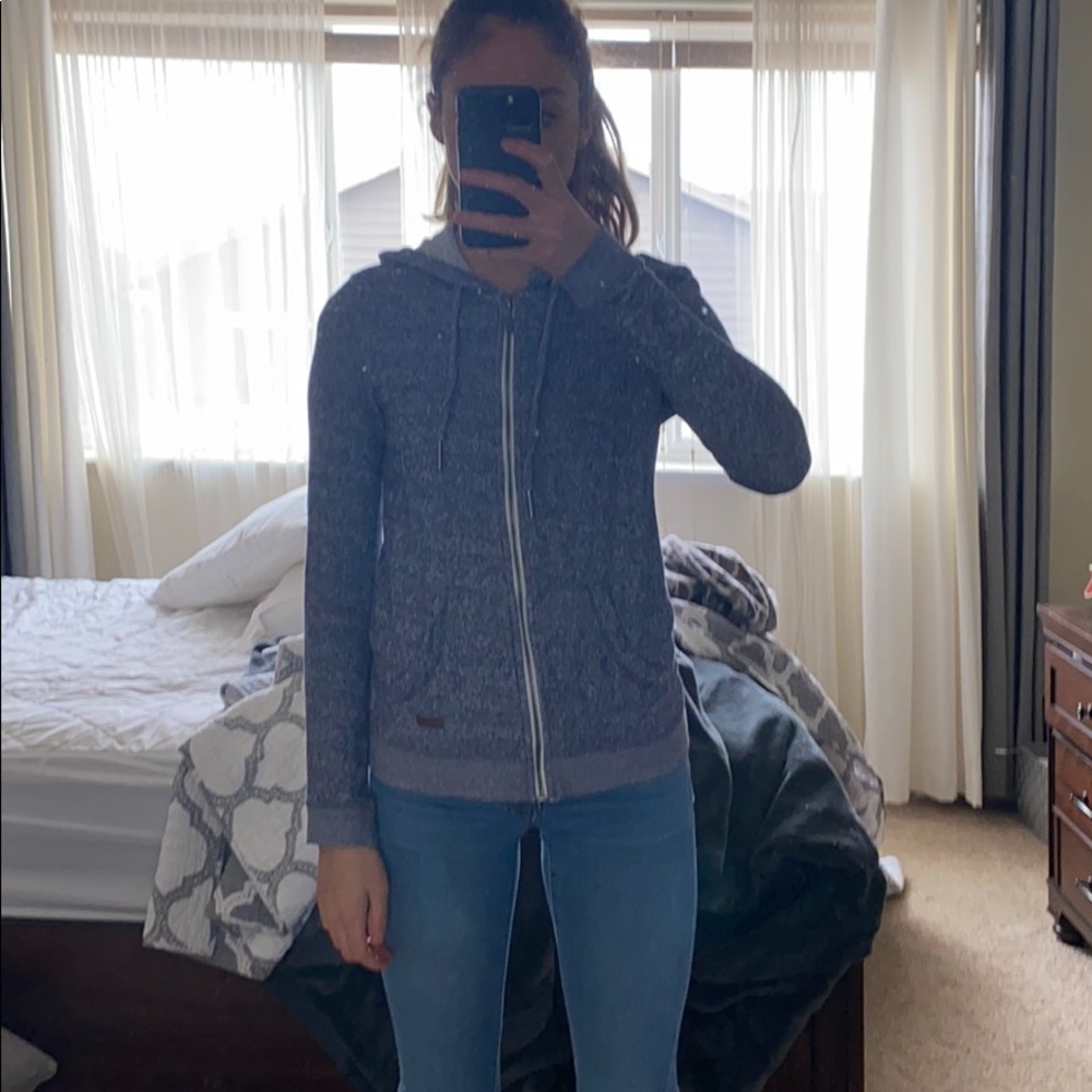 Roxy zip up sweater